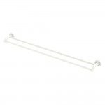 Kaya Double Towel Rail, 900mm, Matte White